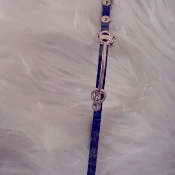 Black and Gold Watch Bracelet NWOT - Picture 9 of 9